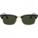 Rb3916f Clubmaster Square Low Bridge Fit Sunglasses