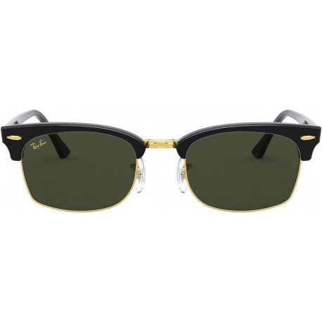 Rb3916f Clubmaster Square Low Bridge Fit Sunglasses