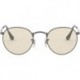 Rb3447 Round Metal Evolve Photochromic Sunglasses