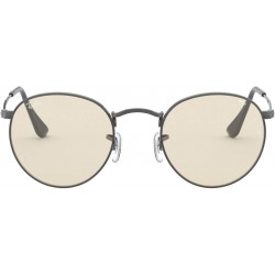 Rb3447 Round Metal Evolve Photochromic Sunglasses