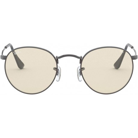 Rb3447 Round Metal Evolve Photochromic Sunglasses