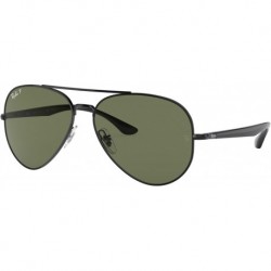 RB3675 Pilot Sunglasses for Men for Women + BUNDLE With Designer iWear Complimentary Eyewear Kit