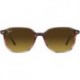 Women's Rb2193f Leonard Low Bridge Fit Square Sunglasses