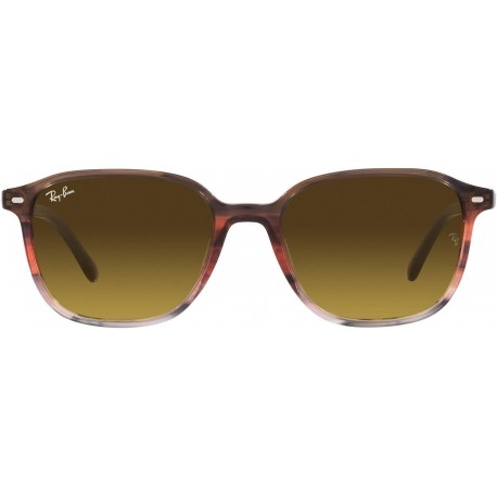 Women's Rb2193f Leonard Low Bridge Fit Square Sunglasses