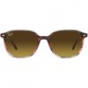 Women's Rb2193f Leonard Low Bridge Fit Square Sunglasses