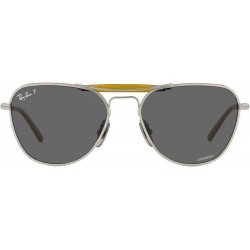 Rb8064 Titanium Aviator Sunglasses