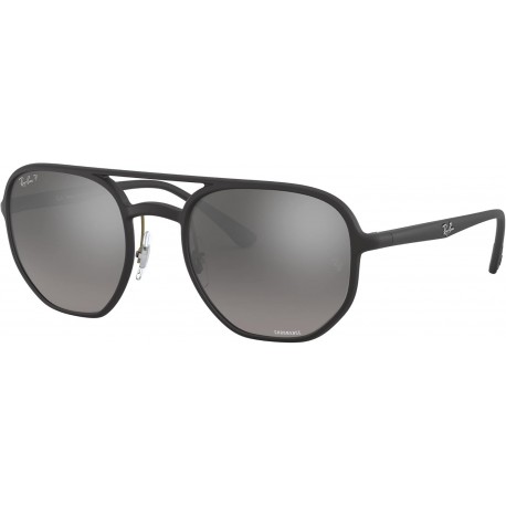 Rb4321ch Chromance Hexagonal Sunglasses