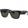 RB0840S Square Sunglasses for Men for Women + BUNDLE With Designer iWear Cleaning Kit