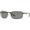 RB3498 Sunglasses + Vision Group Accessories Bundle