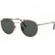 Rb8147 Titanium Round Sunglasses, Demi Gloss Antique Gold/Grey, 50 mm