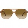 Rb2198f Bill Low Bridge Fit Square Sunglasses
