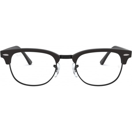 Rx5154 Clubmaster Square Prescription Eyeglass Frames
