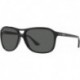 Man Sunglasses Black Frame, Green Lenses, 60MM