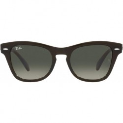 RB0707sf Low Bridge Fit Square Sunglasses