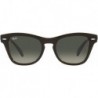 RB0707sf Low Bridge Fit Square Sunglasses