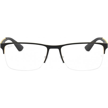 Rx6335 Rectangular Prescription Eyeglass Frames