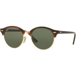 RB4246 CLUBROUND Sunglasses For Men For Women + BUNDLE with Designer iWear Eyewear Care Kit