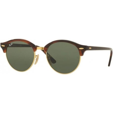 RB4246 CLUBROUND Sunglasses For Men For Women + BUNDLE with Designer iWear Eyewear Care Kit