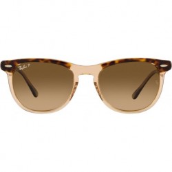 Women's Rb2398f Eagleeye Low Bridge Fit Square Sunglasses