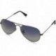 Man Sunglasses Black Frame, Polarized Green Classic G-15 Lenses, 61MM