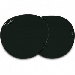 Original ROUND METAL RB3447 Replacement Lenses + BUNDLE with Designer iWear Care Kit