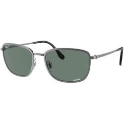 RB3705 Square Sunglasses for Men for Women + BUNDLE With Designer iWear Complimentary Eyewear Kit