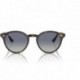 RB2180 Round Sunglasses, Light Havana/Light Grey Gradient Dark Blue, 51 mm