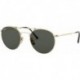 Unisex Sunglasses Gold Frame, Polarized Green Classic G-15 Lenses, 50MM