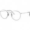 Rx8247v Round Titanium Prescription Eyewear Frames