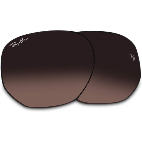 Original Hexagonal RB3548N Replacement Lenses + Bundle with Designer iWear Eyewear Care Kit