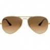 RB3025 001/3F Unisex Aviator Sunglasses Gradient (Gold Frame/Blue Gradient Lens 001/3F, 58)