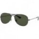 unisex adult Ray-ban Men Rb3362 59 Gunmetal/Green Sunglasses 59mm sunglasses, Gunmetal Green Classic