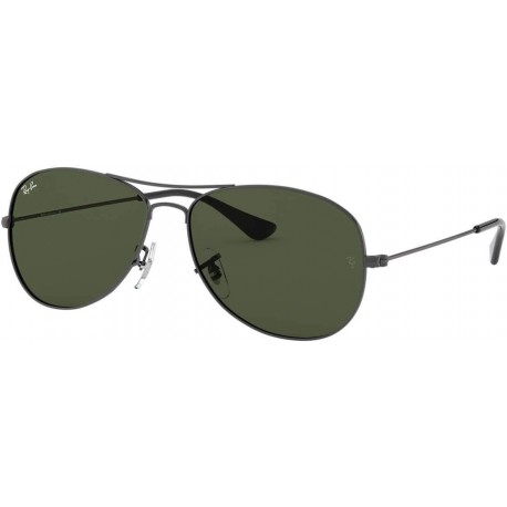 unisex adult Ray-ban Men Rb3362 59 Gunmetal/Green Sunglasses 59mm sunglasses, Gunmetal Green Classic
