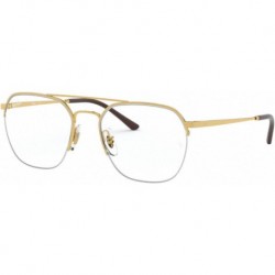 Rx6444 Square Prescription Eyeglass Frames