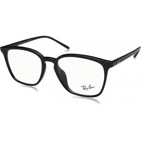 RX7185f Low Bridge Fit Square Prescription Eyeglass Frames