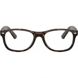 Rx5184f New Wayfarer Low Bridge Fit Square Prescription Eyewear Frames