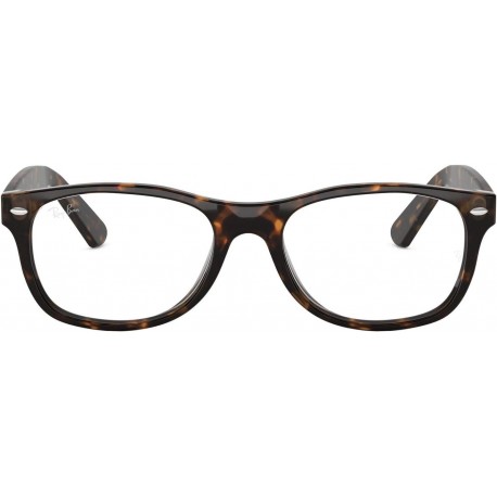 Rx5184f New Wayfarer Low Bridge Fit Square Prescription Eyewear Frames