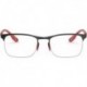RX8416m Scuderia Ferrari Collection Square Prescription Eyeglass Frames