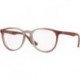 RX7046-5819 Eyeglasses, Light Brown/Brordeaux Gradient Frame 51mm w/Clear Demo Lens