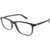 Dolce & Gabbana DG 5027 2525 Matte Black Plastic Rectangle Eyeglasses 55mm