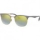 Ray Ban Man Sunglasses, Grey Lenses Metal Frame, 53mm