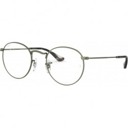 RX3447v Round Metal Prescription Eyeglass Frames