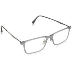 Vista RX7050-5482 Eyeglasses, Matte Grey Frame 52mm w/Clear Demo Lens