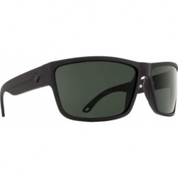 Optic Rocky Sunglasses, Matte Black/Happy Gray/Green Polar, 64 mm