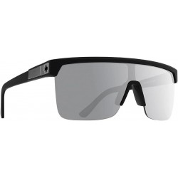 Flynn 5050 Soft Matte Blk Happy Gry Grn Polar w/Slver Mirror