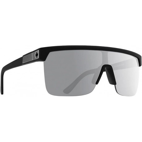 Flynn 5050 Soft Matte Blk Happy Gry Grn Polar w/Slver Mirror
