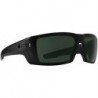 Rebar ANSI Certified Sunglasses Matte Black with Happy Gray Green Polarized Lens