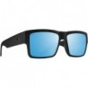 Cyrus Matte Black - Happy Boost Polar Ice Blue Mirror