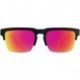 Optic Cyrus 50/50, Square Semi-rimless Sunglasses, Color and Contrast Enhancing Lenses