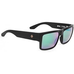 Optic Cyrus Sunglasses - Matte Black Polarized Happy